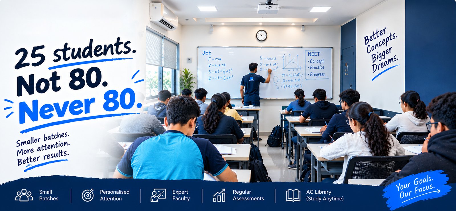 Why Newton's Academy Keeps Batches Small - Even When It Means Turning Students Away